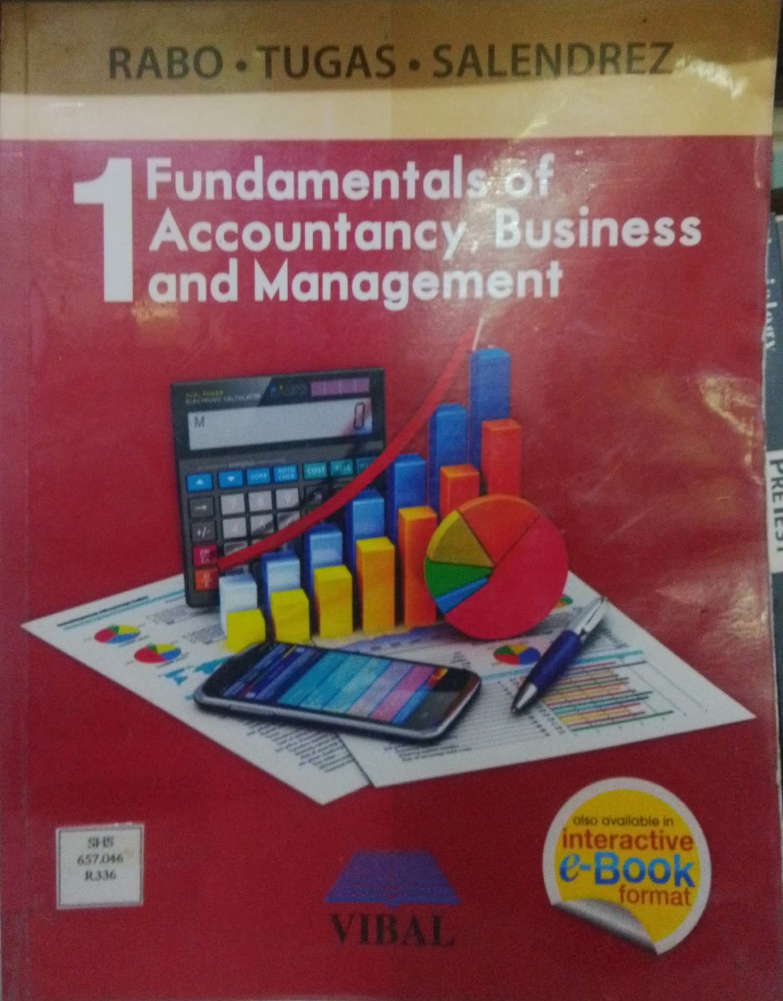 Fundamentals of Accountancy, Business and Management 1
